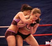 Nicole Sweet & Lexy Little - Girl on Girl - Nude Fight Club 6