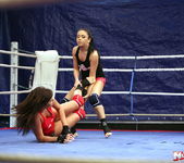 Rosee & Nilla - Wrestling Girls - Nude Fight Club 6