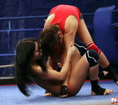 Rosee & Nilla - Wrestling Girls - Nude Fight Club 14
