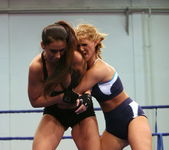 Lisa Sparkle & Linda Ray - Wrestling Girls - Nude Fight Club 10