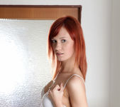 Anna Flames - redhead teen undresses and touches herself 9