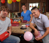 Angelina Valentine gets 2 guys for her BDay