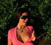 Janessa Brazil - Amateur Girl getting Naked at Sunset 13