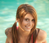 Hailey Leigh - Pink In Pool 8