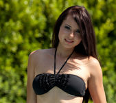 Natasha Belle strips off her bikini in an outdoor jacuzzi 13