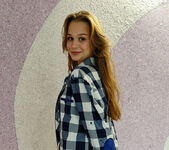 Seia I - Seia - Blue Checkered Shirt - Stunning 18