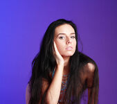Amanda - On a purple background - Stunning 18 5