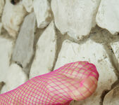 Melena A - Melena - Pink Fishnet Stockings - Stunning 18 4