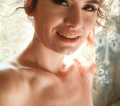 Beautiful modele Candice Demelza in erotic poses outdoor 14