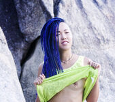 Sweet Julie - Green And Blue - Erotic Beauty 7