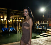 Dulce: Nighttime Venice Without Panties - Watch4Beauty 17