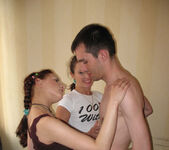 Hot threesome on camera - Teeny Lovers 7