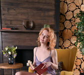 Polly White - Beside Fireplace - Erotic Beauty 5