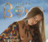 BohoNudeArt - MilenaAngel - Bronze Feather 17