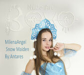 BohoNudeArt - MilenaAngel. Snow Maiden 17