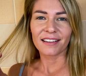 Naughty Claudia Macc enjoys amateur piss play