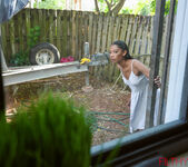 Sneaky Stripping Stepdaughter Addicted to Huge Cock