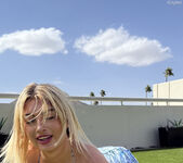 Kaylee - Tight Blue Dress - FTV Girls 9