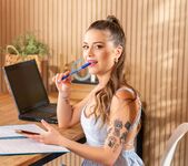 Agatha Shay Debuts with Her First Anal in a Gangbang