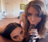 KRISTY & EDEN Deepthroat BJ 3-Way - Evil Angel 8