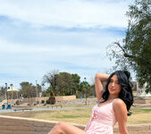 Sasha - Pink Dress At The Park - FTV Girls 7