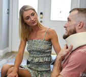 Perverted Teen Stepsister Takes Advantage of Injured Stepbro 4