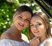 Emily First, Sylvia Wise - Car Wash Beauties - Viv Thomas
