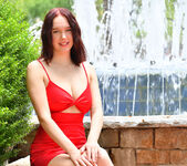 Scarlet - Skimpy Red Dress - FTV Girls 7