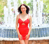 Scarlet - Skimpy Red Dress - FTV Girls 8