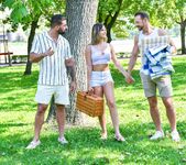 Rebecca Volpetti Skips a Picnic for a DP Threesome - Private 5