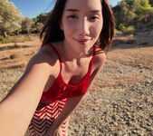 Layla Scarlett: Alone In The Olive Grove - Watch4Beauty