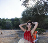 Layla Scarlett: Alone In The Olive Grove - Watch4Beauty 11