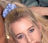 Betty, Sexy Blonde Ready for a Gangbang at the Private 9