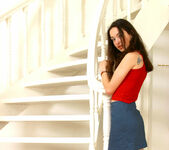 Susan O - With a Vibrator on the Stairs - Stunning 18