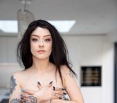 Alessa Savage Fucks in Her Stockings and Gets a Creampie 5