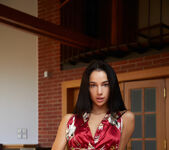 Kama Oxi - Red Silk - Sex Art 4