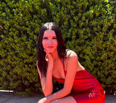 Flaca - Skimpy Red Dress - FTV Girls 4
