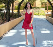 Flaca - Skimpy Red Dress - FTV Girls 6