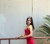 Flaca - Skimpy Red Dress - FTV Girls 9