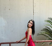 Flaca - Skimpy Red Dress - FTV Girls 10