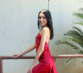 Flaca - Skimpy Red Dress - FTV Girls 12