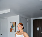 Geni - White Dress Tease - FTV Girls