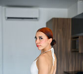 Geni - White Dress Tease - FTV Girls 4