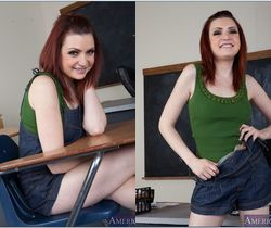 Marina Blue - Naughty Bookworms - Hardcore Sexy Photo Gallery