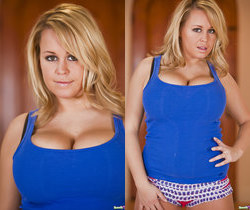 Brandy Talore Masturbating, and... Blue Balls - Solo Sexy Photo Gallery