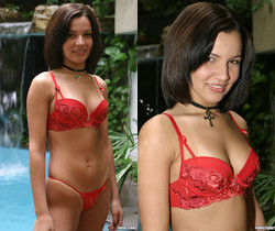Katilly Teases and Masturbates Outdoors - Latina Nude Pics