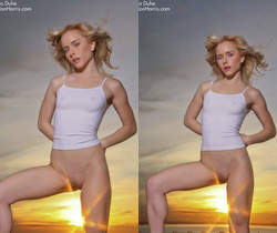 Teen goddess Kara Duhe posing nude - Solo HD Gallery