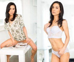 Tia Cyrus - Dress Up Dressed Down - Girlsway - Solo Picture Gallery