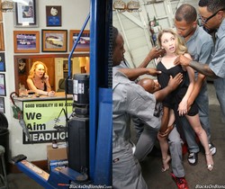 Angel Smalls - Blacks On Blondes - Interracial Image Gallery