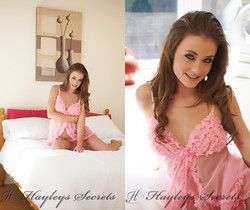 Jess Impiazzi - Bed - Hayley's Secrets - Solo TGP
